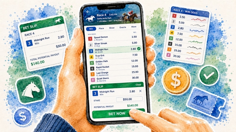 ブックメーカー 競馬　ベット