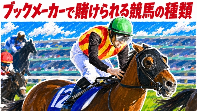 ブックメーカー 競馬 種類